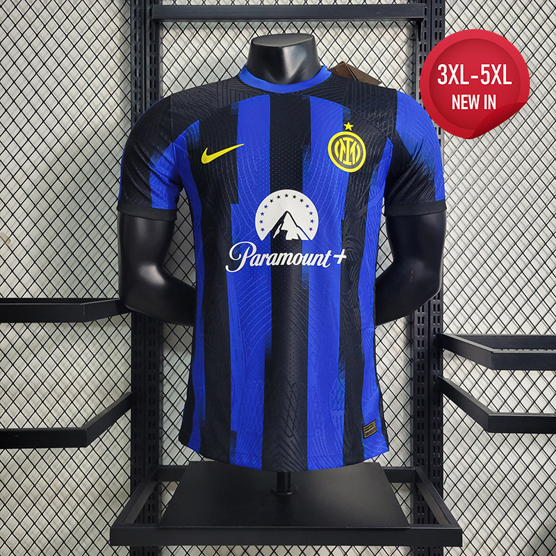 Inter Milan 23-24 Home Stadium Jersey - Player Version